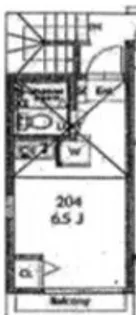 ヴァンヴェール上石神井南【2階】の間取り