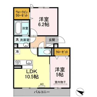 Camphora Tree【3階】の間取り