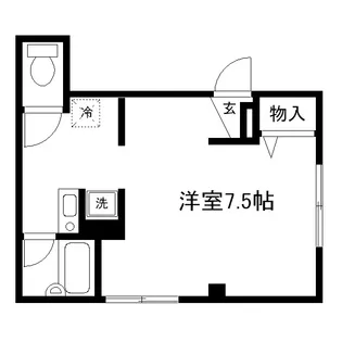 SYOU-HOUSE【3階】の間取り