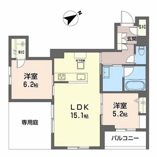 Allume【1階】の間取り