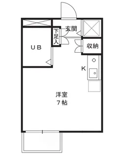 フローリエ細山II【2階】の間取り