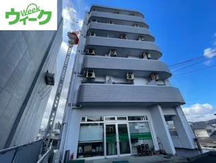 岡山県岡山市北区番町1【マンション】の外観