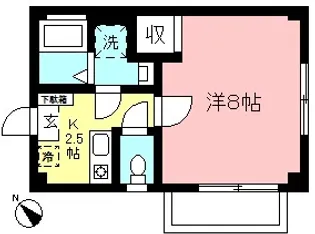 ESPACIO相南【2階】の間取り