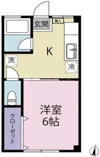 三上ビル【2階】の間取り