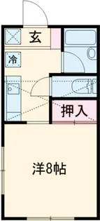 TSハウス岡野【2階】の間取り