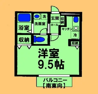 プランドール【2階】の間取り