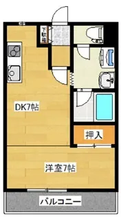 コーポカワハラ【2階】の間取り