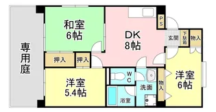 プレアール足立【3階】の間取り