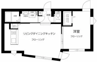 LAPiS本郷【1階】の間取り