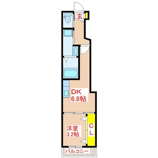 Zero上之園【5階】の間取り