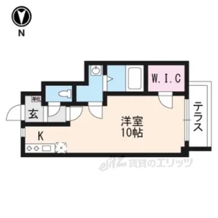 グランシャリオ【1階】の間取り