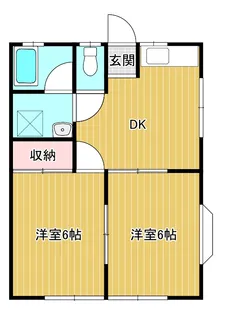 SOLANA上柴 B【1階】の間取り