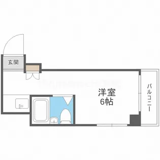 シャトー京橋【1階】の間取り