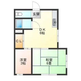 マンション11【1階】の間取り