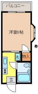 グリーンヒルハイツ【2階】の間取り