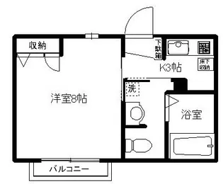 グリーンステージ南荻窪【1階】の間取り