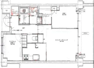 マジェスティハウス新宿御苑パークナード【1階】の間取り