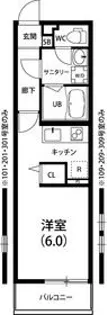 リブリ・Tsurugamine【2階】の間取り