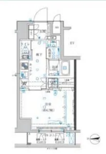 クレイシア両国レジェール【5階】の間取り