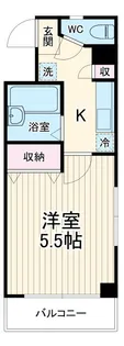 ベルコート美しが丘【1階】の間取り