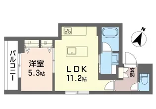 リトルベアー【2階】の間取り