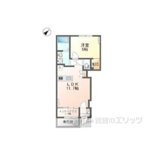 コートテネレ【1階】の間取り