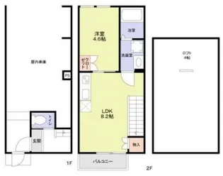 ベースセグレタ【1階】の間取り