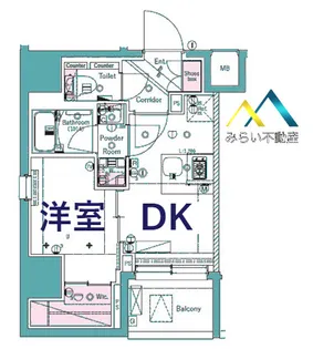 SYFORME SHINKOYASU【1階】の間取り