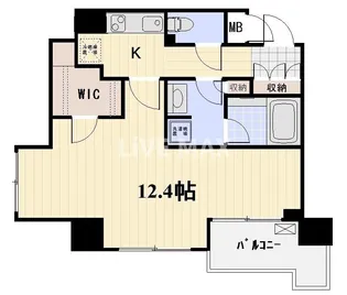 プロスペクト日本橋小網町【3階】の間取り