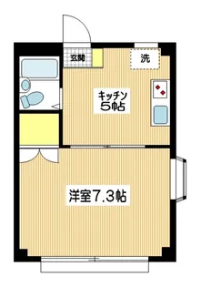 松坂第2ビル【2階】の間取り