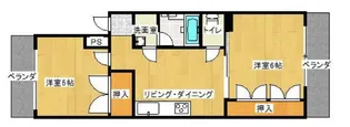 コーラルハイツ【3階】の間取り