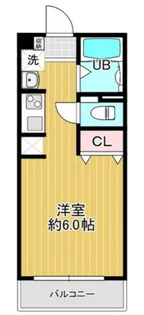 アーク吹田【3階】の間取り