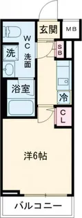 クレヴィスタ井荻【5階】の間取り