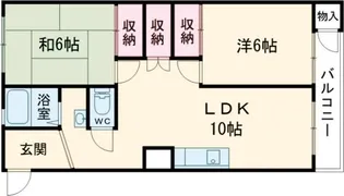MISTRAL別府駅前【3階】の間取り