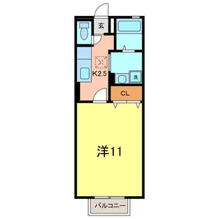 リビングタウン豊田桝塚【1階】の間取り