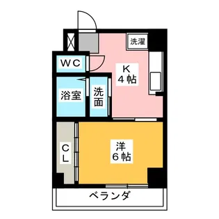 ツヅキビル【6階】の間取り