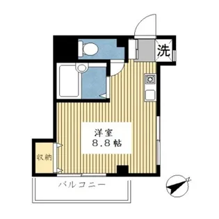 フローレンス吉村【2階】の間取り