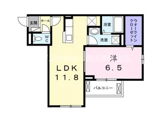 ブローテ【3階】の間取り