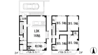 リオステージ大吹の間取り
