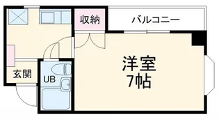 亜土ビル【2階】の間取り