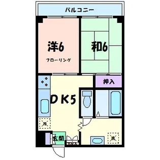 朝日雷門マンション【10階】の間取り