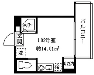 ソフィア鷺宮I【1階】の間取り