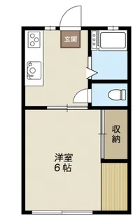 ニューハイツI【2階】の間取り