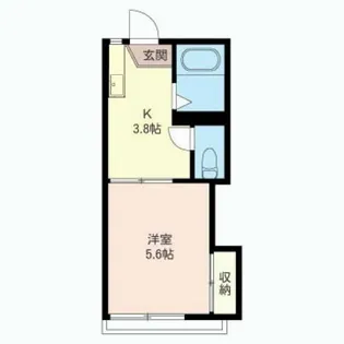 アルムK【2階】の間取り