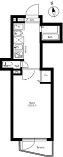 TRADIS NIPPORI. S【2階】の間取り