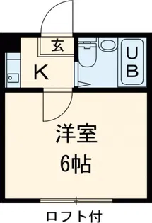 パールハイム調布B号館【1階】の間取り