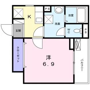 ラ・フォレスタ・コーワ【2階】の間取り