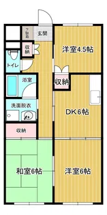 コーポ宝【3階】の間取り