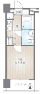メインステージ練馬II【8階】の間取り