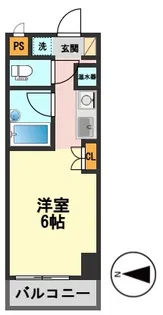 スカイクレスト【5階】の間取り
